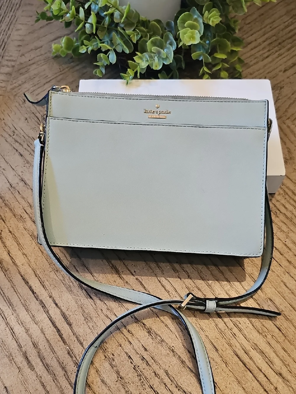kate spade mint crossbody bag